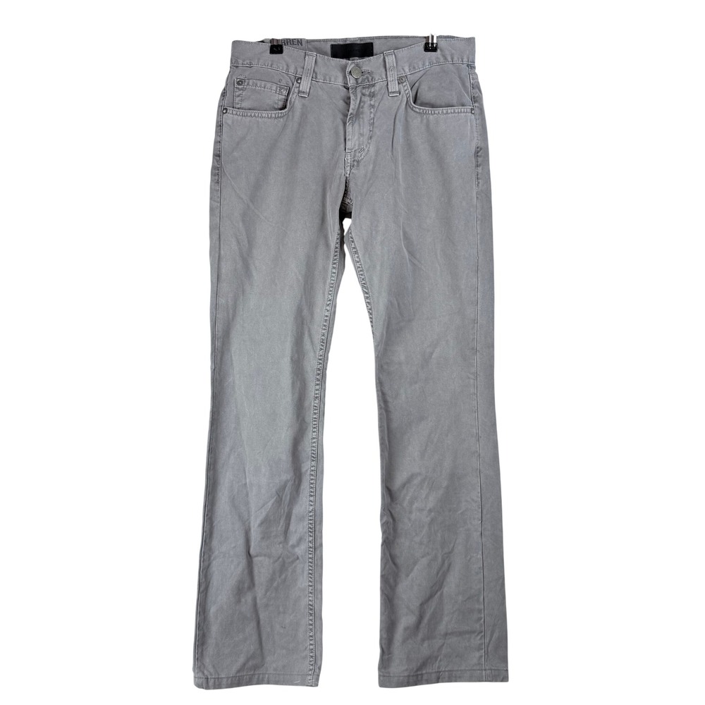 J Brand Darren Straight Fit Pants Mens 31 Charcoal Gray Cotton Casual‎ Workwear